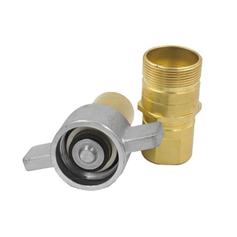 QUICK HYDRAULIC COUPLING BUTTERFLY OR NUT