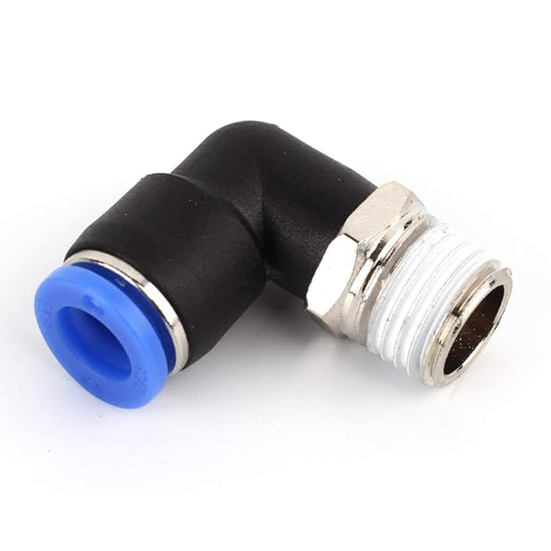 PUSH IN MALE (ELBOW) BLUE MILLIMETER