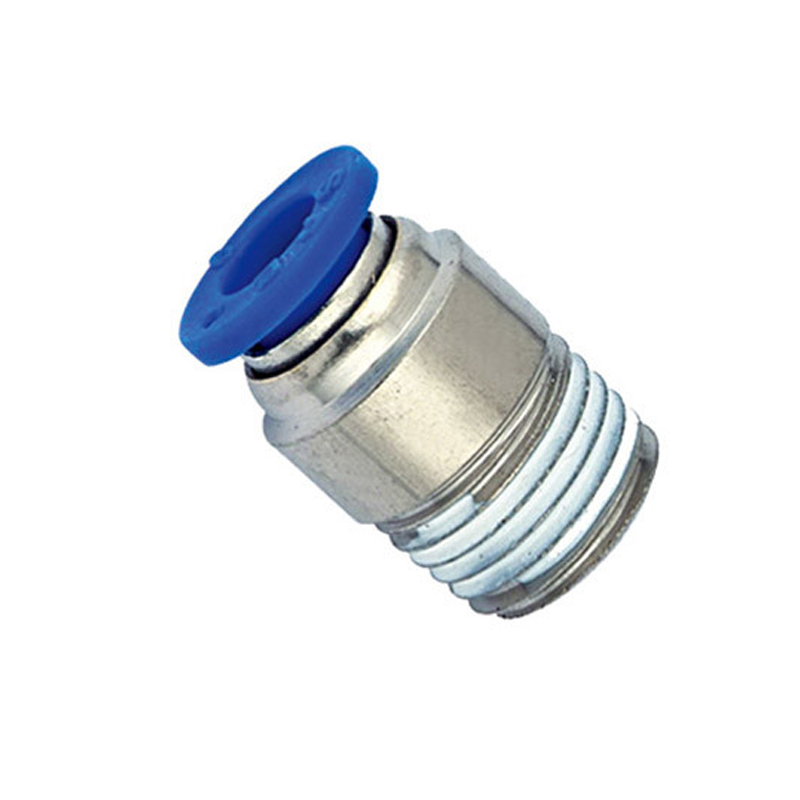 PUSH IN MALE (STRAIGHT) BLUE MILLIMETER